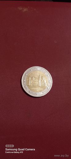 2 евро 2014, Германия,  Нижняя Саксония, (А).