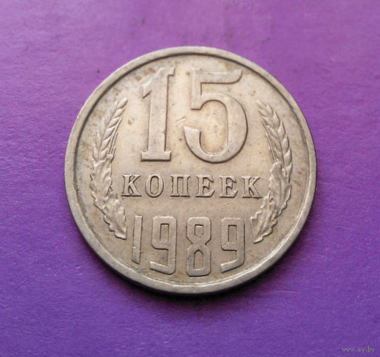 15 копеек 1989 СССР #02