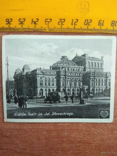 Фотография Краков театр довоенная