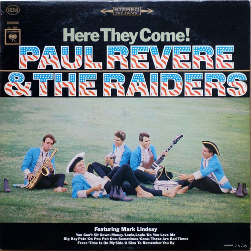 Paul Revere & The Raiders Featuring Mark Lindsay, Here They Come!, LP 1965