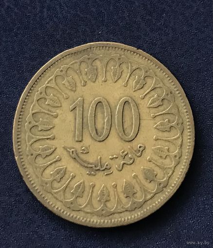 Тунис 100 милллимов 1983