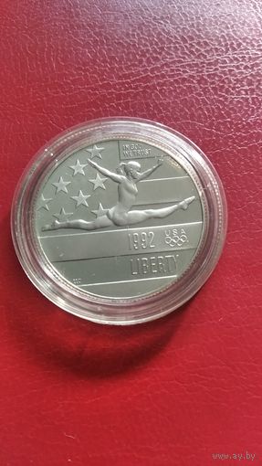50 центов США 1992г. "S"