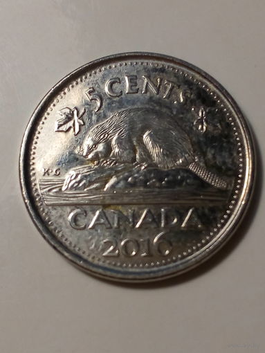 5 цент Канада 2016
