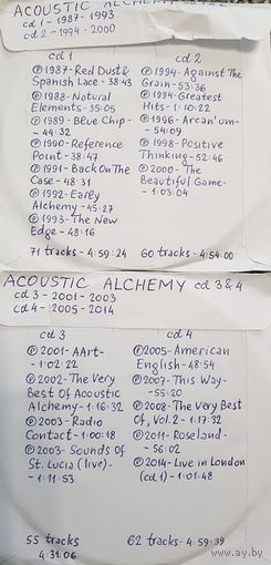 CD MP3 дискография ACOUSTIC ALCHEMY на 4 CD