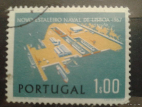 Португалия 1967 судостроительная верфь
