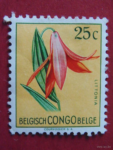 Бельгийское Конго 1952 г. Флора.