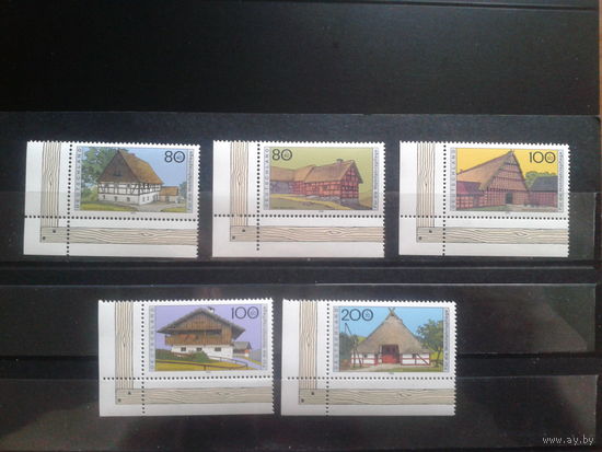 Германия 1995 Немецкий сельский дом** Михель-9,0 евро полная серия
