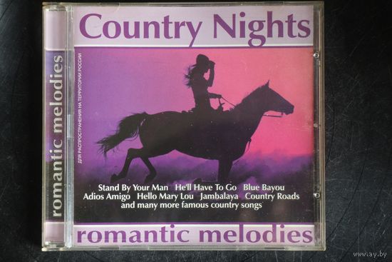 Various - Country Nights. Romantic Melodies (2004, CD)