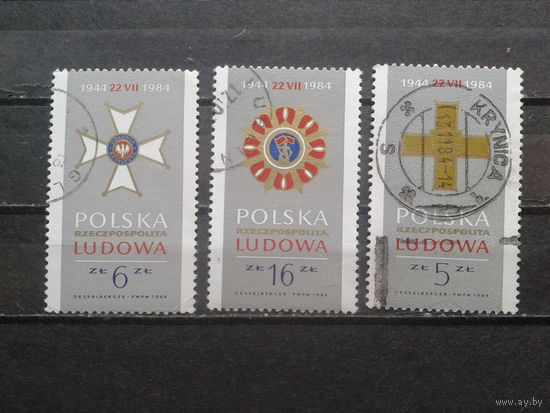 Польша, 1984, 40 лет ПНР, ордена