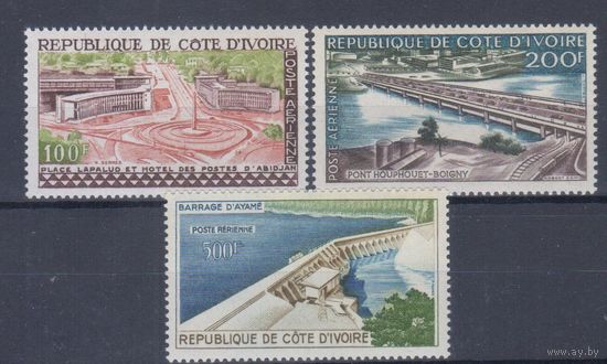 [723] Кот-д'Ивуар 1959. Архитектура и строительство. СЕРИЯ MNH