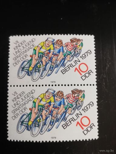 ГДР 1979 история детский и молодежный спорт велогонки