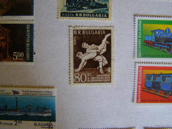 Болгария - 1958 - Спорт. Борьба