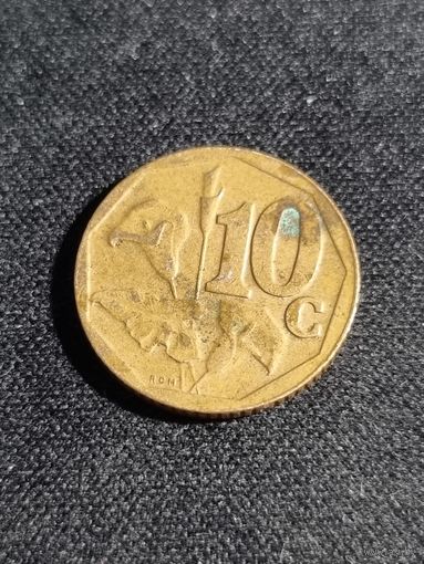 ЮАР 10 центов 2002