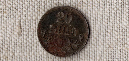 Венгрия 20 филлеров 1916 //(ОI)