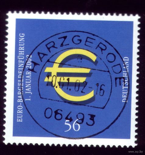 1 марка 2002 год Германия 2236