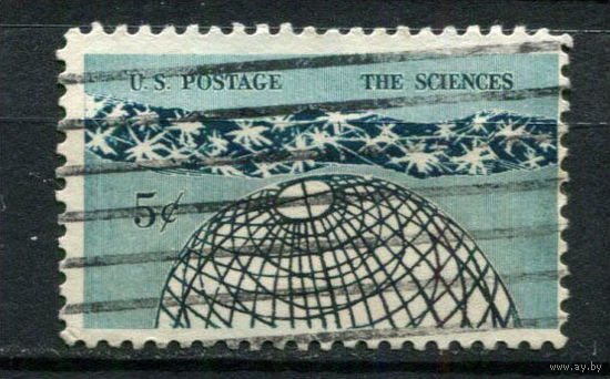 США - 1963 - Наука - [Mi. 850] - полная серия - 1 марка. Гашеная.  (Лот 50BA)