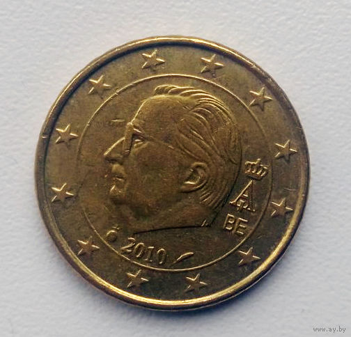 Бельгия 10 евроцентов 2010