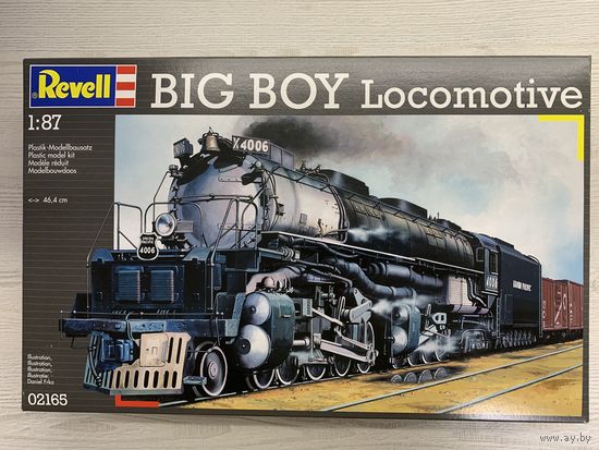 Паровоз BIG BOY REVELL 02165. Масштаб HO 1:87.