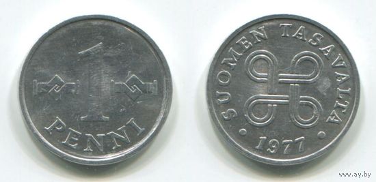 Финляндия. 1 пенни (1977, XF)