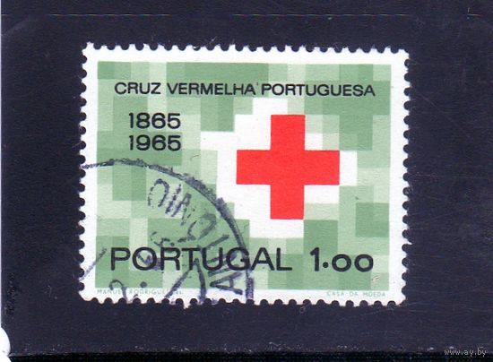 Португалия. Ми-987. Красный крест. 100 лет. 1965.