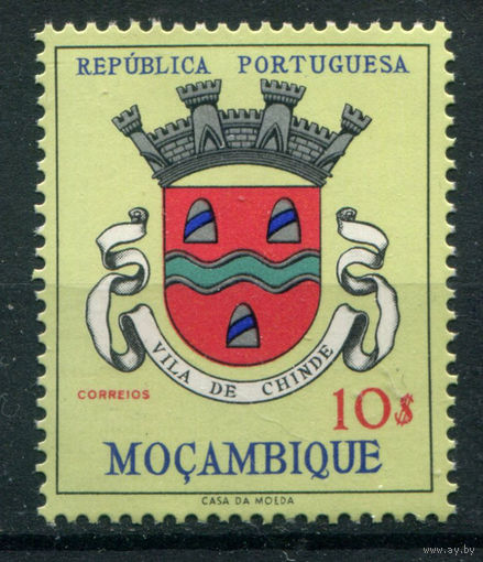 Португальские колонии - Мозамбик - 1961г. - гербы, 10 Е - 1 марка - MNH. Без МЦ!