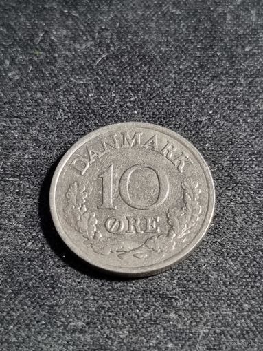 Дания 10 эре 1961