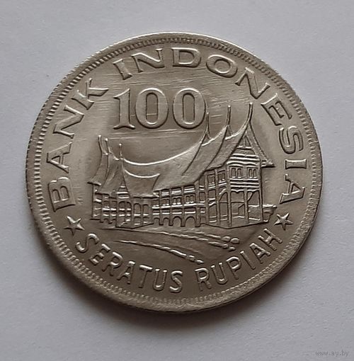 100 рупий 1978 г. Индонезия