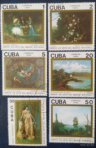 Куба 1989 Живопись , национальный музей.