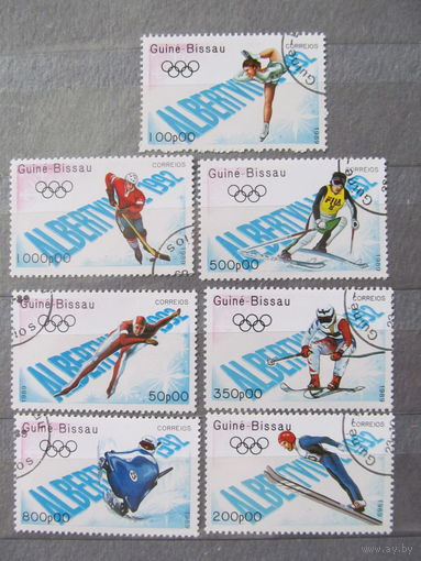 Гвинея-Биссау. 1989. Олимпиада. Альбертвилле-92