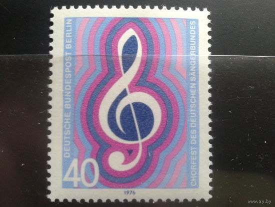 Берлин 1976 Певческий союз Михель-1,0 евро