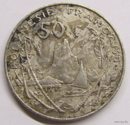 Французская Полинезия 50 франков 1991 г