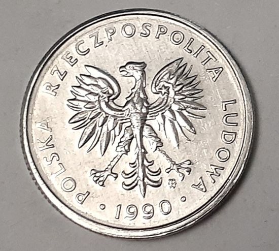 Польша 2 злотых, 1990 (5-5-95)