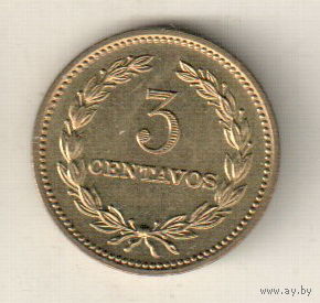 Сальвадор 3 сентаво 1974