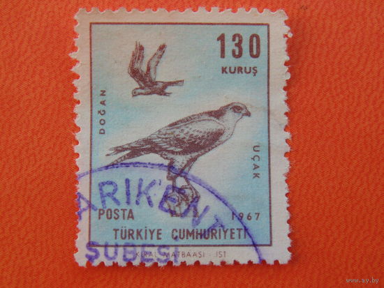 Турция 1967г. Птицы.