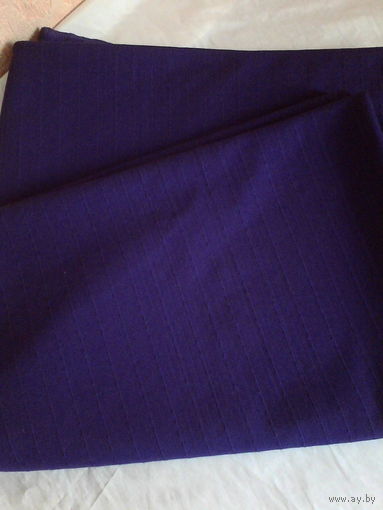 Ткань тонкий трикотин,цвет фиолетовый,редкий,винтаж,ссср.