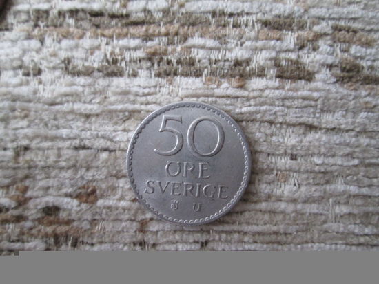 50 оре 1968 года.  Швеция. 12.