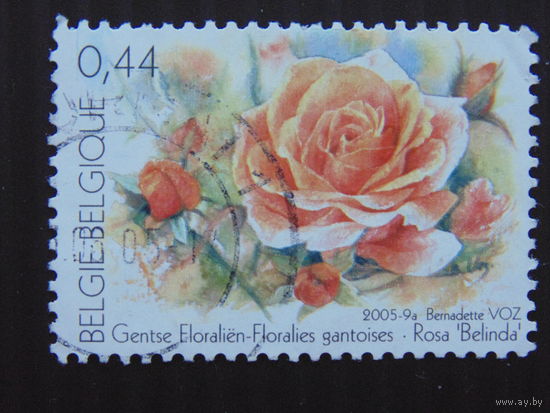 Бельгия 2005 г. Цветы.