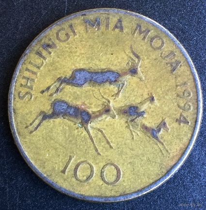 Танзания, 100 шиллингов 1994