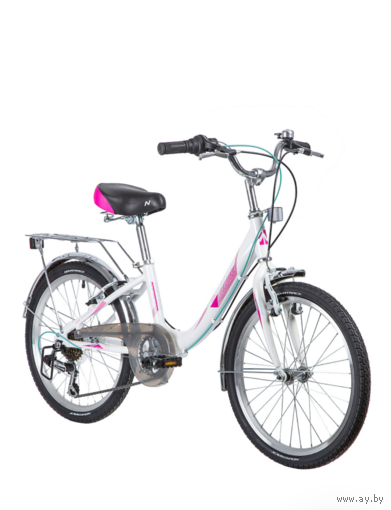 Велосипед Novatrack Ancona 20'' 6-скоростной, для девочки 6-10 лет