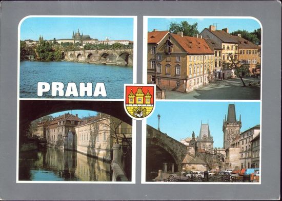 Чехословакия Прага Чертовка