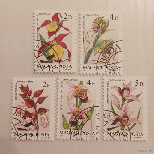 Венгрия 1987. Флора. Цветы