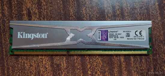 Оперативная память Kingston HyperX 10 Years Edition 4GB DDR3 PC3-15000 (KHX18C9X3/4)