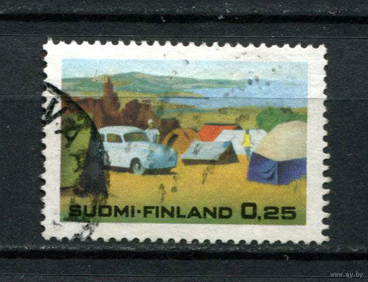 Финляндия - 1968 - Летний туризм - [Mi. 647] - полная серия - 1 марка. Гашеная.  (Лот 163AO)