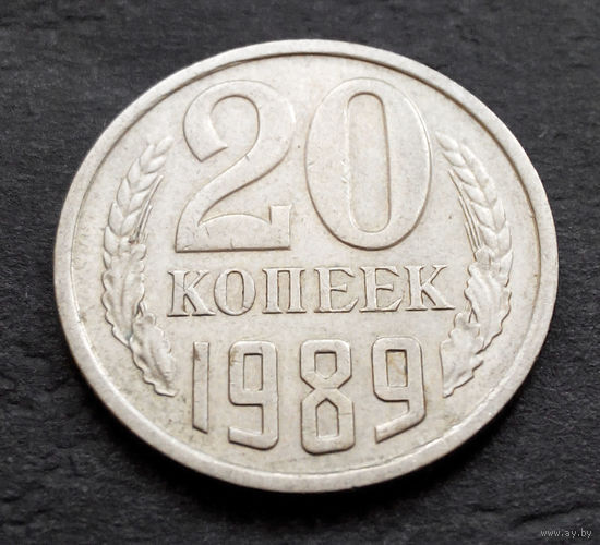 20 копеек 1989 СССР #03