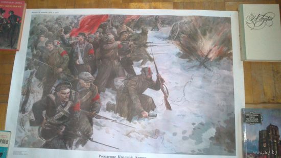 Плакат.:Рождение Красной Армии