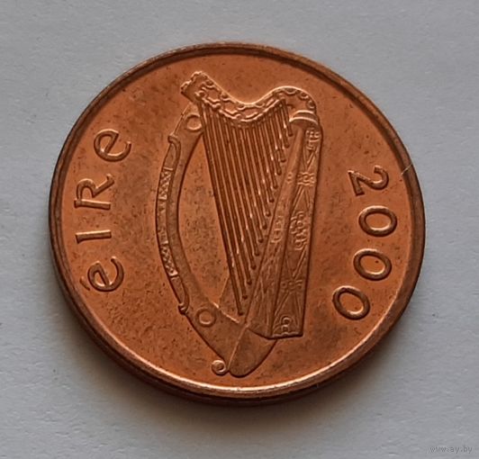 1 пенни 2000 г. Ирландия
