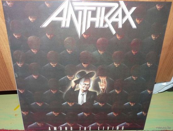 Anthrax - Among The Living / с автографом Joe Belladonna!