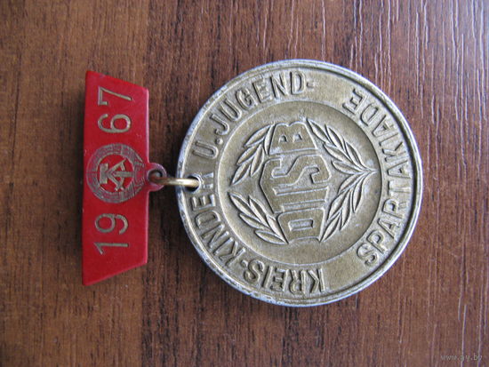 Медаль ГДР 27