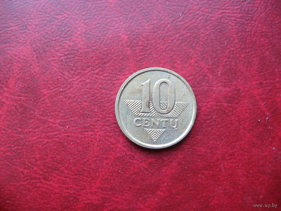 10 центов 1998 года Литва (р)