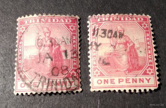 ВЕЛИКОБРИТАНИЯ\1069\ Тринидад и Тобаго 1907